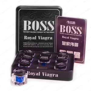 Таблетки для усиления потенции "Boss Royal Viagra" / "Босс Роял Виагра", 27 таблеток